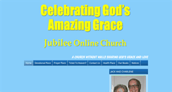 Desktop Screenshot of jubileeonlinechurch.org